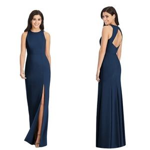 Dessy Collection Midnight Bridesmaid Dress Size 4